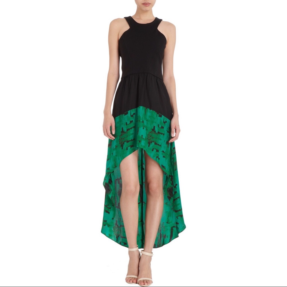Parker hi-low silk gown 💶